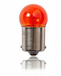 🔥 Super Angebot! 12V 10W BA15S ORANGE GLÜHBIRNE für Auto und Motorrad 🚗🏍️