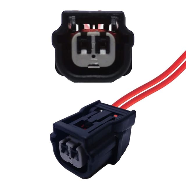 🚗🔌 KFZ Ersatz Stecker – Einspritzdüse Benziner – SUMITOMO 2-pin (FEMALE) mit Kabel 🛵🔧