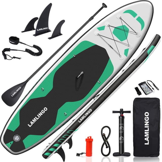 Rolimate SUP Board Paddle Board Set für Sport Rudern - Wassergrün 320 cm 🌊
