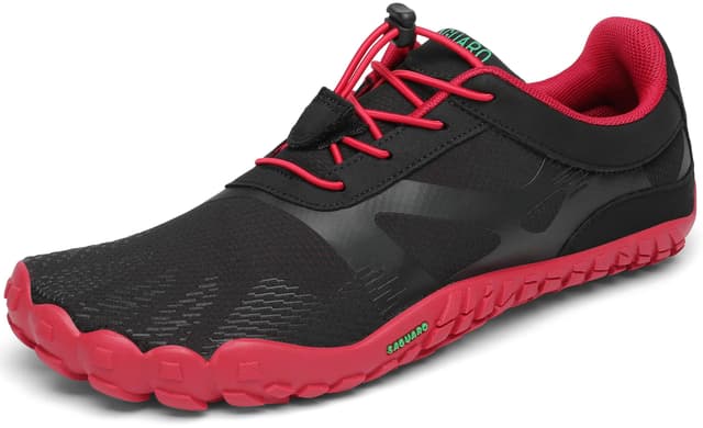 👟 SAGUARO Unisex Minimalistische Barfußschuhe Traillaufschuhe 42 EU Lila Iris - 35.68€