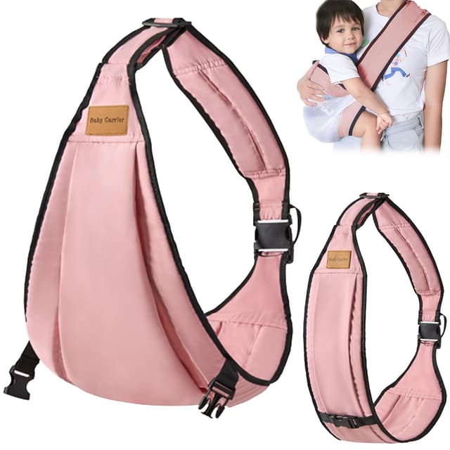👶🌸 Babytragetuch in Rosa - Multifunktionale Tragegurt für Babys und Kleinkinder