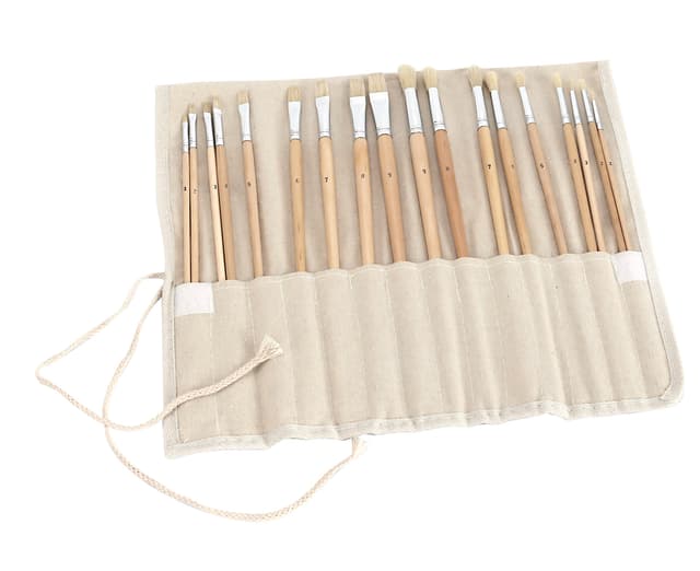 🎨 Exerz Künstler Pinsel Set – Premium Set mit 18 Stück | Langlebig & Vielseitig 🖌️
