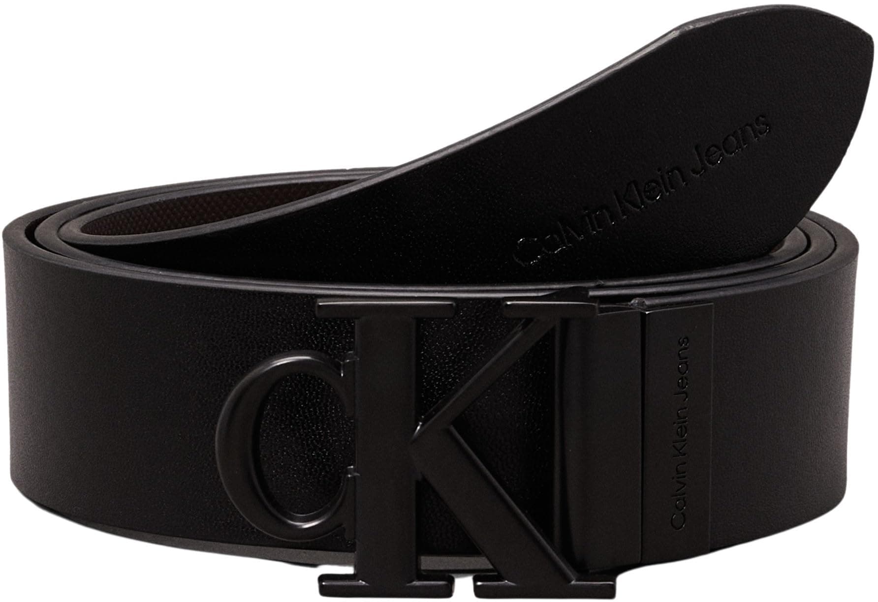 Calvin Klein Herren Verstellbarer/umkehrbarer Gürtel 115 Schwarz