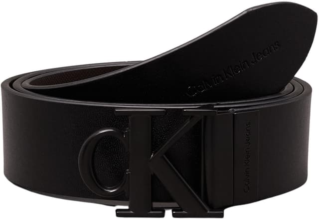 Calvin Klein Herren Verstellbarer/umkehrbarer Gürtel 115 Schwarz