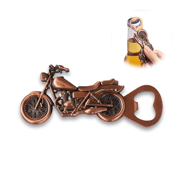 🎁 Geschenke für Männer - Vintage Motorrad Bier Flaschenöffner 🏍️