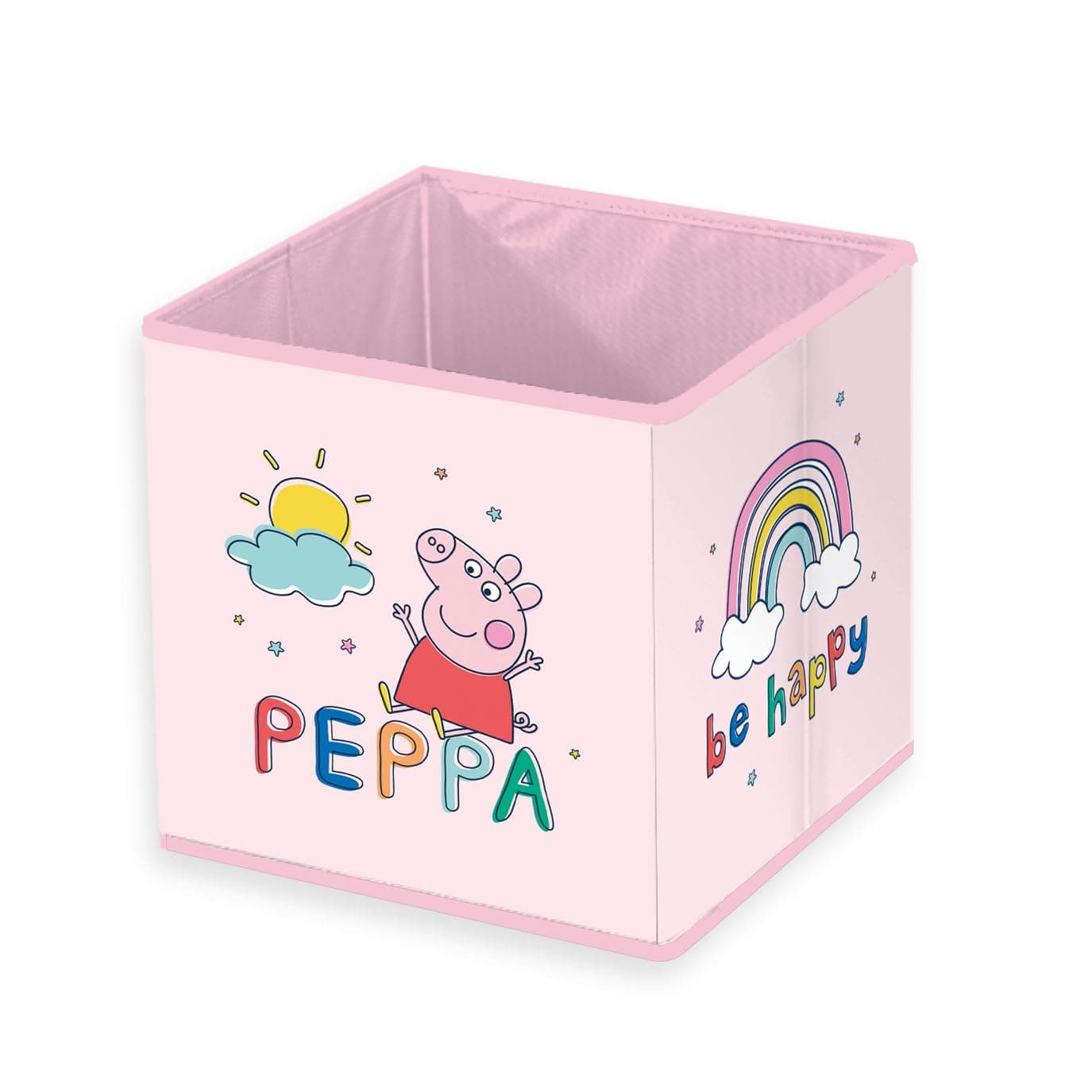 🐷 Herding Aufbewahrungsbox Peppa Pig, ca. 30 x 30 x 30 cm 📦