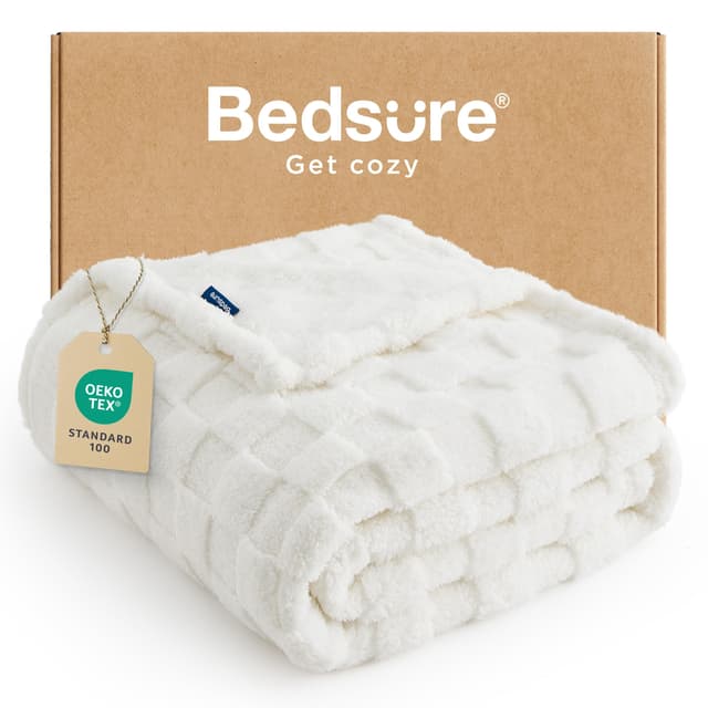 🛋️ Luxuriöse BEDSURE Kuscheldecke Flauschig 🌟