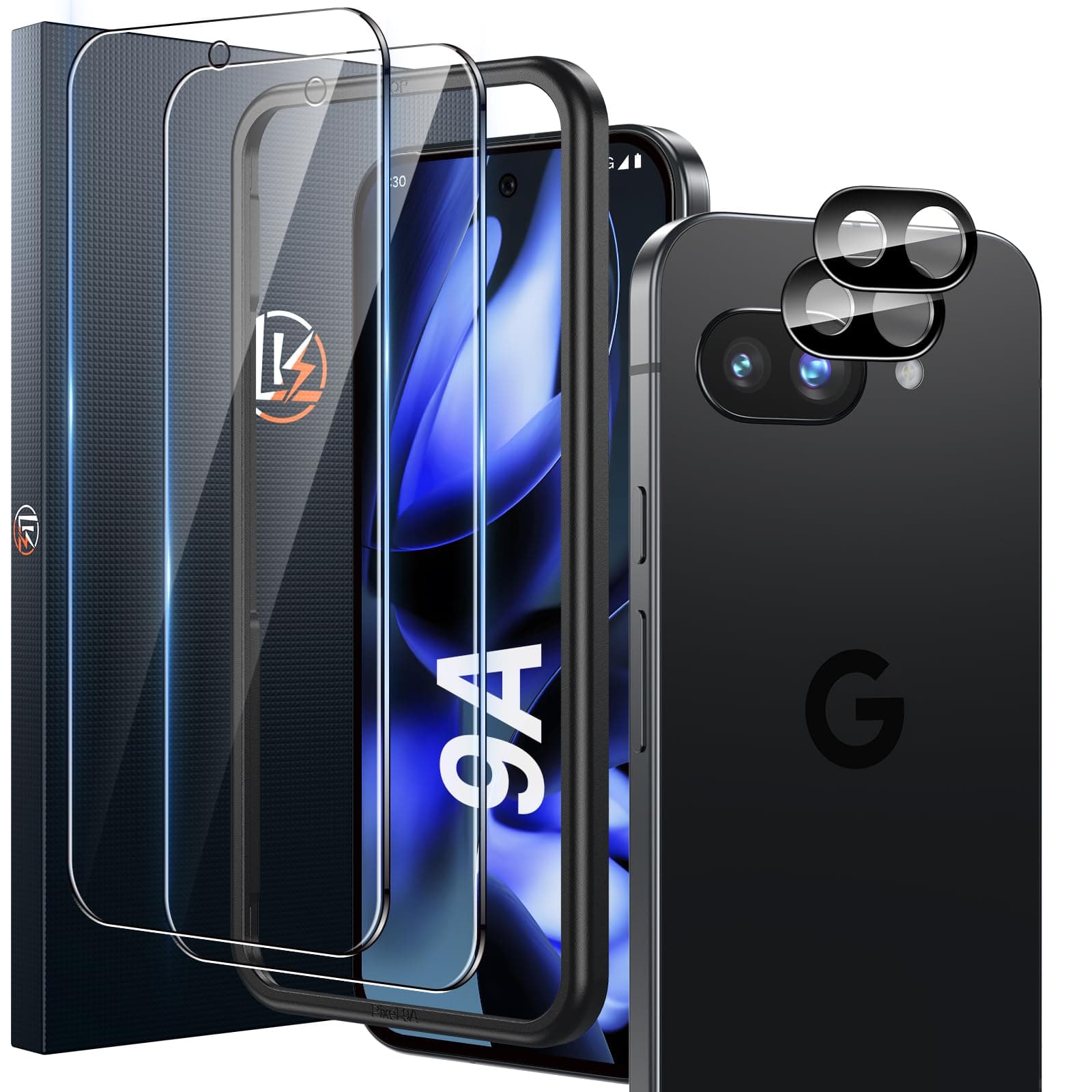 LK Panzer Schutz Glas für Google Pixel 9a Schutzfolie 📱🔒