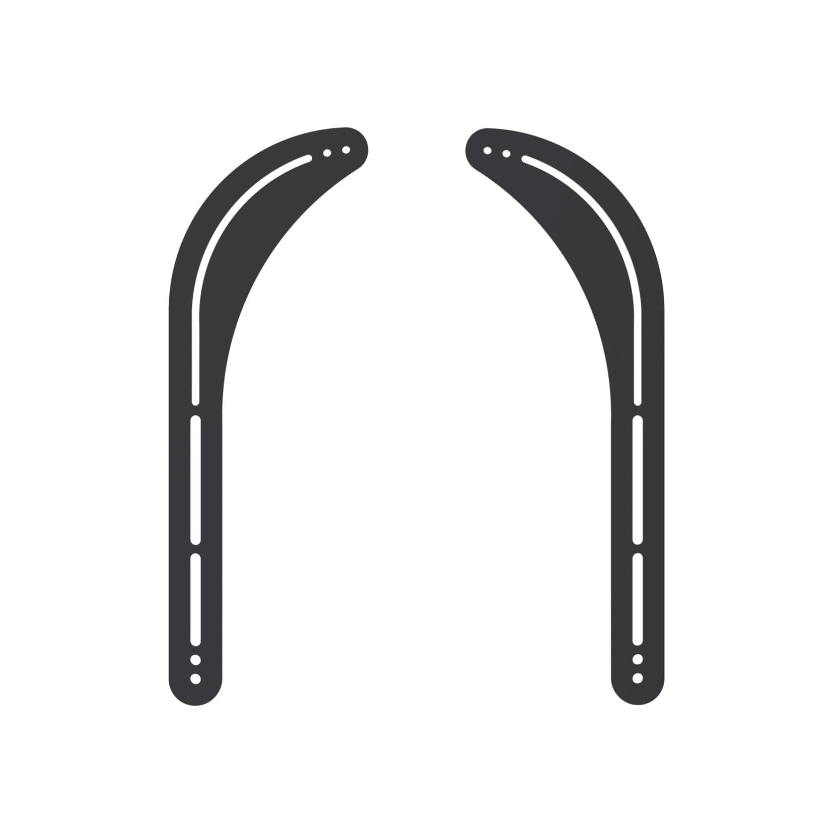 🔊 PureMounts PM-SOUND-B Soundbar Unviseralhalterung für TV oder Wand, max. 15,0kg, VESA 400x400 1er Set TV-Montage schwarz