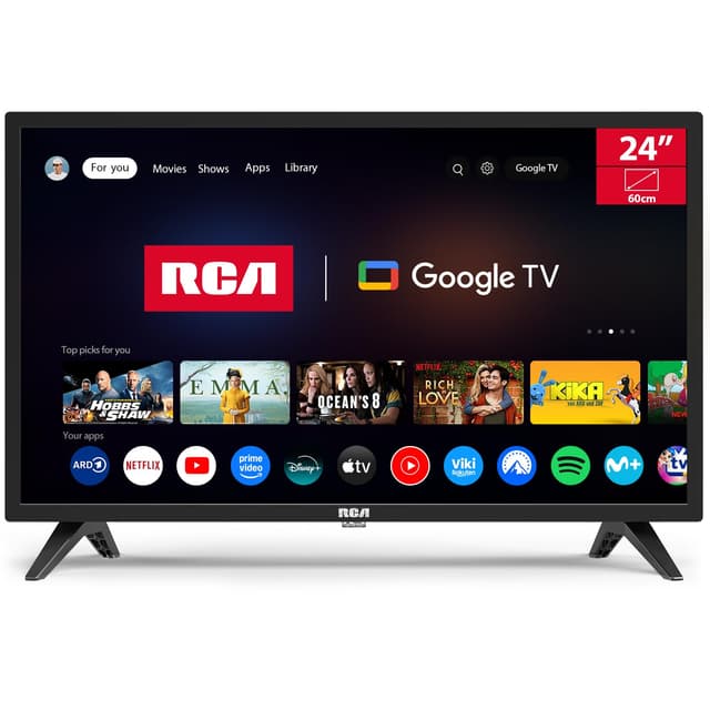 📺🌟Sonderangebot! RCA Smart TV 24 Zoll Google TV HD mit Triple Tuner 🌟