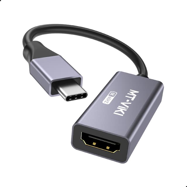 🔥 MT-VIKI 4K@120Hz/8K@60Hz USB C zu HDMI Adapter - 48Gbps 8K60Hz 🔥