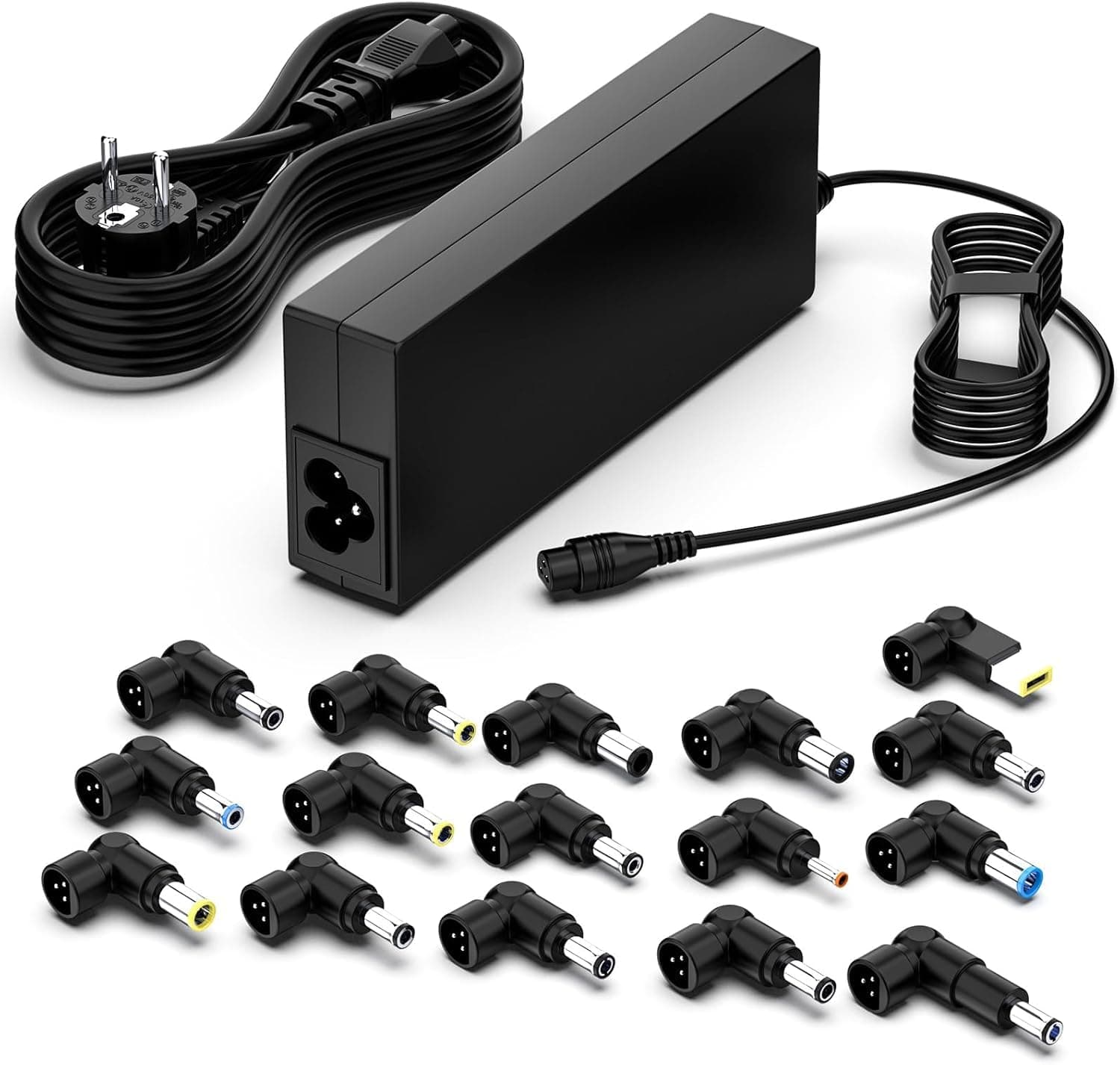 🔌 90W Universal Netzteil Laptop Ladekabel für Lenovo Toshiba HP Acer Asus Dell Sony Notebook Tablets