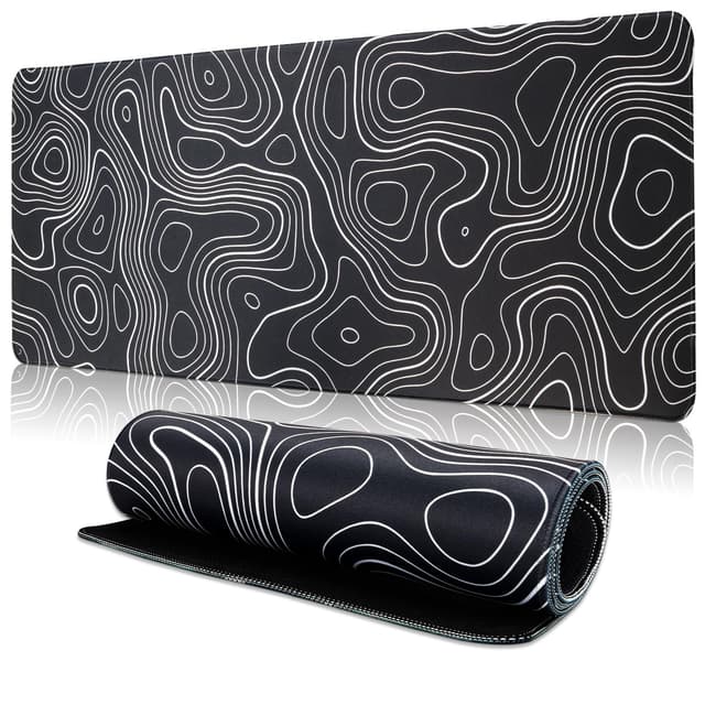 🖱️🖱️🖱️ TOPWAYS Mauspad Mousepad XXL - Schreibtischunterlage Gaming Mauspad 800x300mm 🖱️🖱️🖱️