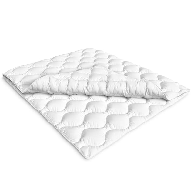 Siebenschläfer 4-Jahreszeiten Bettdecke 135x200 cm - 🛏️ Hochwertige Bettdecke für Sommer und Winter