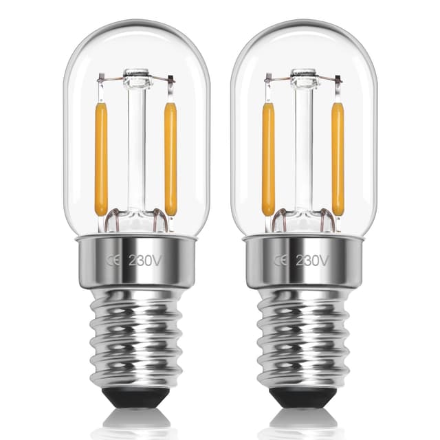 🌟 LED Kühlschranklampe E14 1W 230V - 2er-Set 1w Neutralweiß 🌟