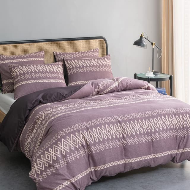 🌟 Super Angebot! Lekesky Bohemian Bettwäsche 220x200 cm 3 Teilig 🌺