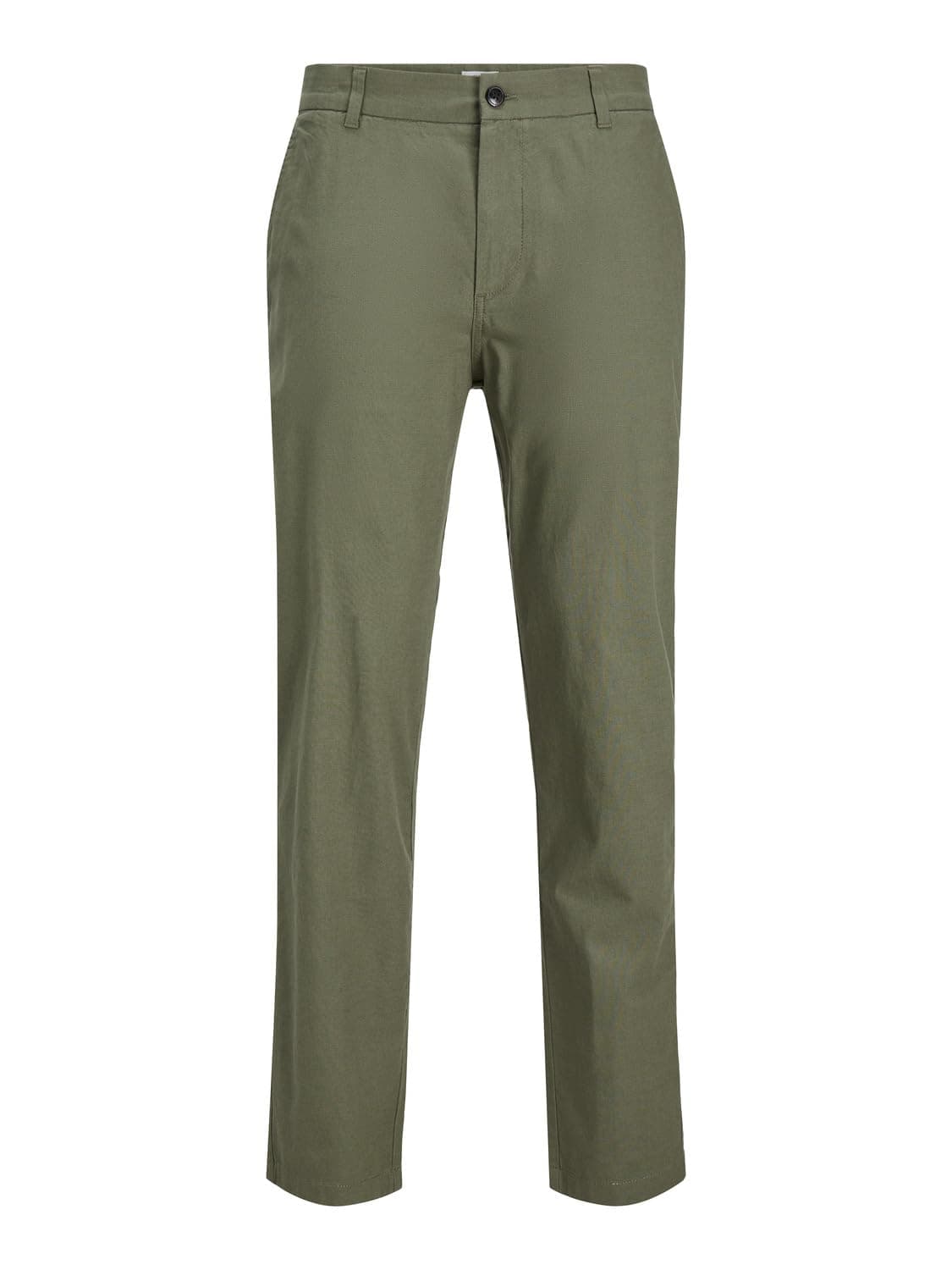 👖 JACK & JONES Herren Jpstace Jjsummer Leinenmischung Hose 29W / 30L Dusty Olive - Nur 18.3€!