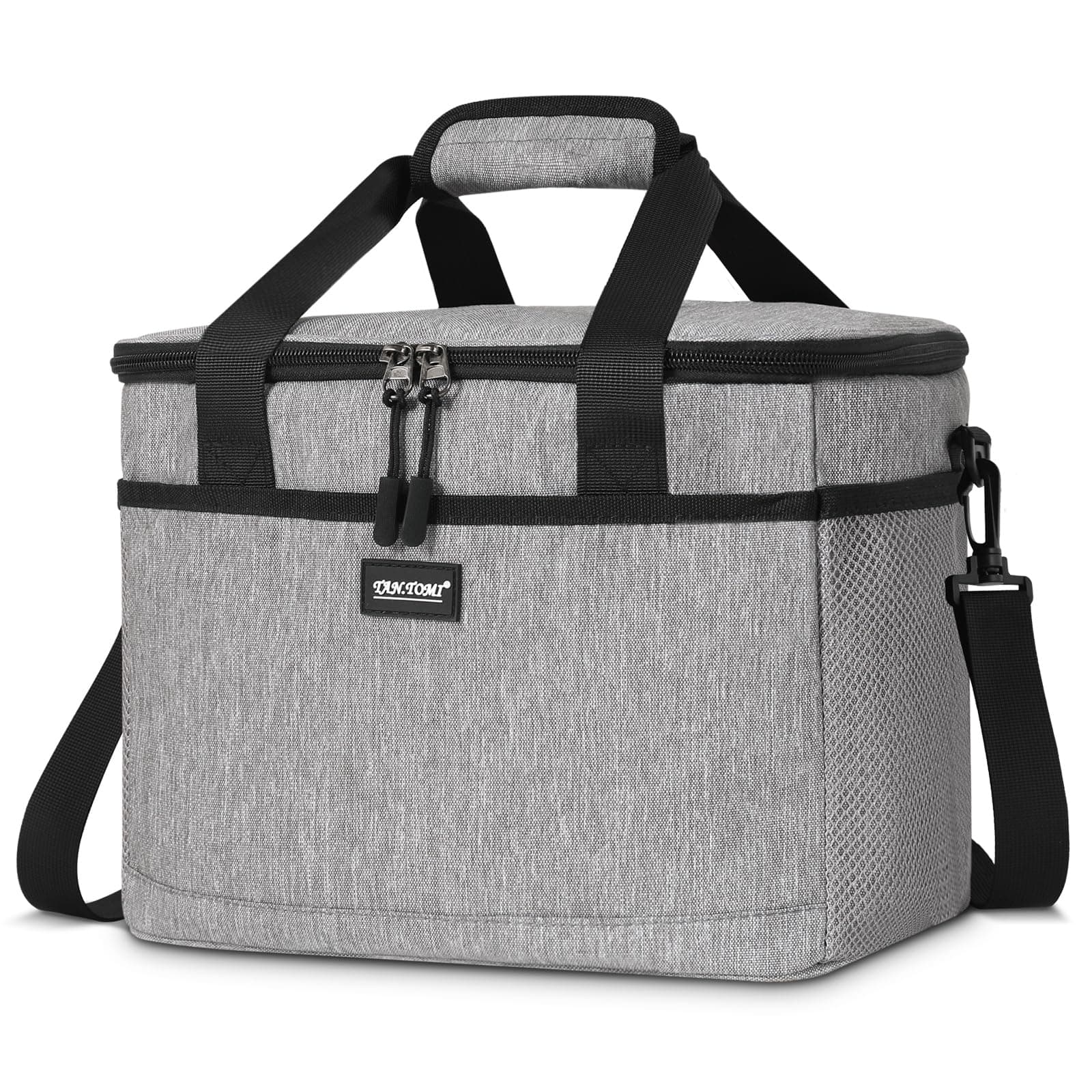 🌟 Super Angebot! CALIYO Kühltasche 15L Faltbar & Tragbar mit Reißverschluss - Lunch Bag für Herren und Damen