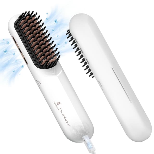 🌟🧴 webeauty Glättbürste Kabellos | 200 Millionen Negative Ionen Glättungsbürste