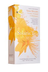 Solaris Tea - NEUE BLOOM/Biologisch abbaubare Pyramiden-Teebeutel/BIO & VEGAN / 15x2g 🍵🌿