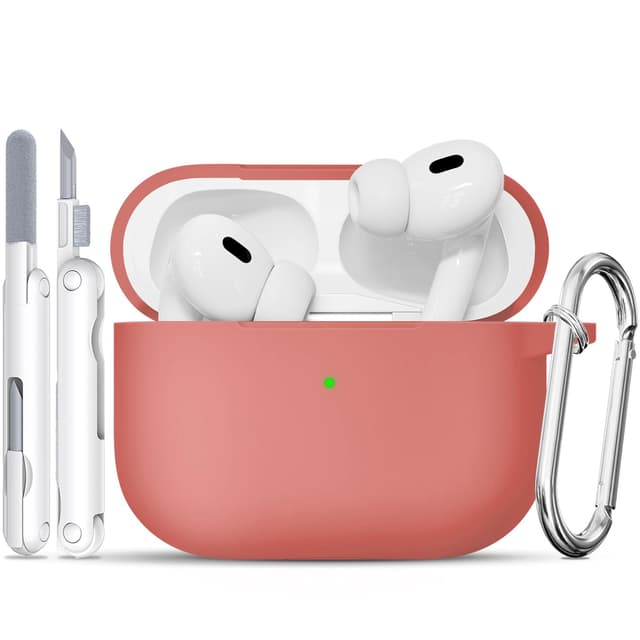 TNSNK Hülle für AirPods Pro 2/1. Gen mit Reinigungsset 🎧🔑