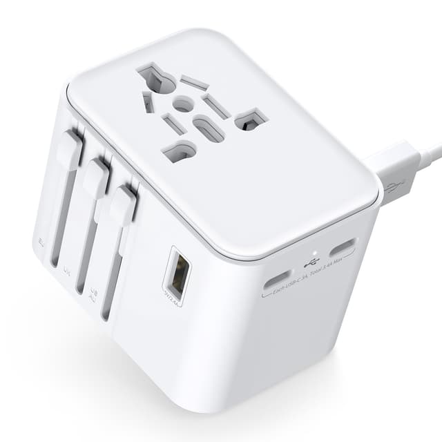 2025 Neueste Reiseadapter Weltweit mit USB Anschlüssen 🌍🔌