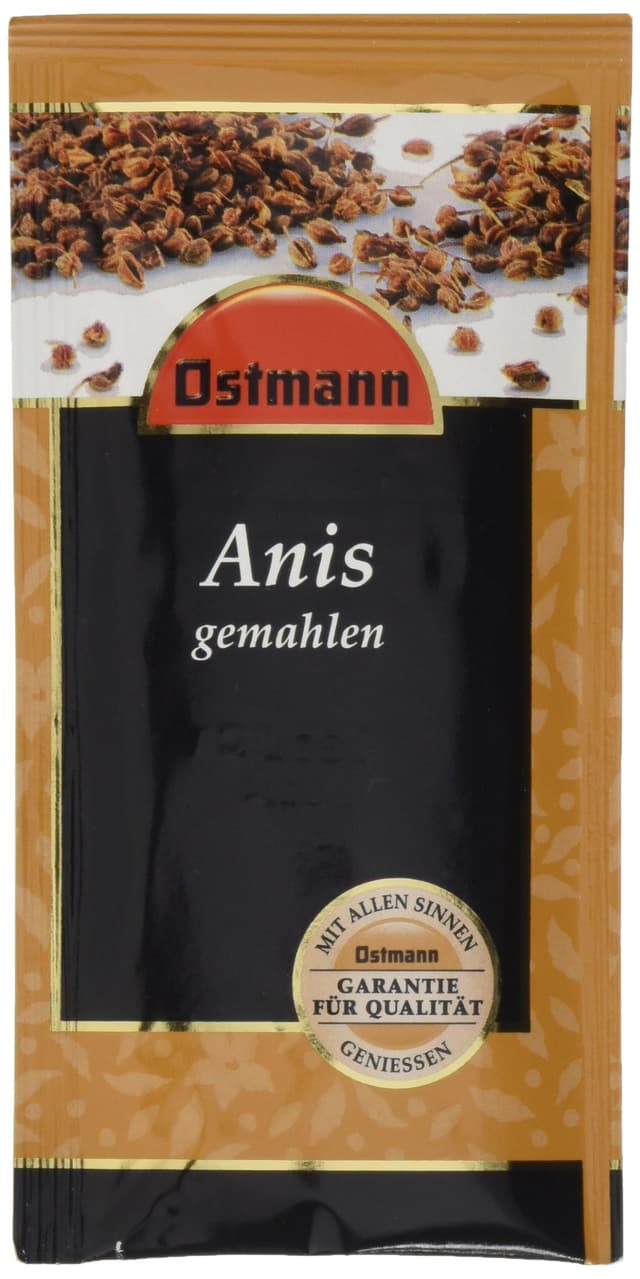 🌿 Ostmann Anis gemahlen, 15er Pack (15 x 15 g) 🌿
