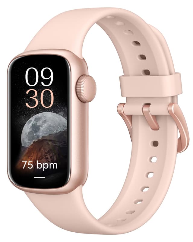 IMFRCHCS Fitness Tracker, 1,47 Zoll HD-Display Fitnessuhr mit 137+ Sportmodi, Smart Watch IP68 Wasserdicht Pink 🎀