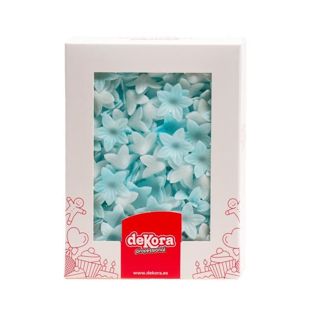 Dekora - 400 Mini Essbare Blumen für Torte 🌸