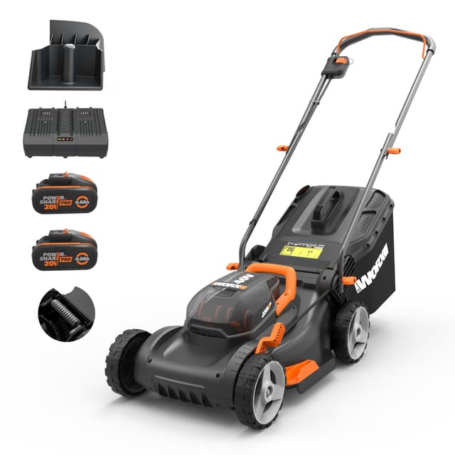 🌿🌟 Angebot: WORX Nitro WG734E Profi Akku-Rasenmäher 40V 🌟🌿