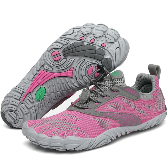 👣 SAGUARO Unisex Barfußschuhe Damen Herren 40 EU Pink - Deal!