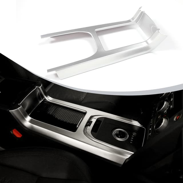 🚗🔧 BEINSTOCK ABS Matt Silber Schalttafel Verkleidung Auto Aufkleber