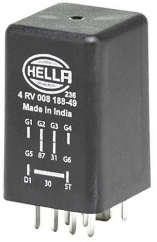 🔥 Rabattangebot: HELLA 4RV 008 188-491 Steuergerät, Glühzeit - 12V - 9-polig