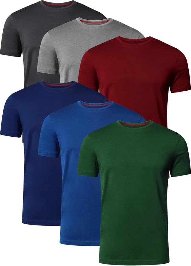 🔥 Angebot! FULL TIME SPORTS® Tech 6Er-Pack Herren-T-Shirts