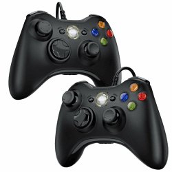 🎮 Diswoe Controller 2er Pack für PC Xbox 360 - Wired USB Gamepad 🕹️