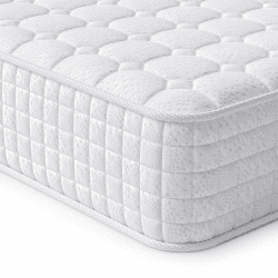 Vesgantti Matratze 24cm H3 90x200 Mittelfest 7-Zonen Taschenfederkernmatratze