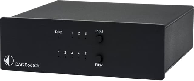 🔊 Pro-Ject Audio Systems DAC Box S2+ | High End DAC mit 32bit und DSD256 Support (Schwarz) 🔥
