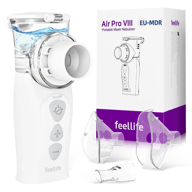 FEELLIFE Inhalationsgerät Air Pro VIII für Kinder und Erwachsene