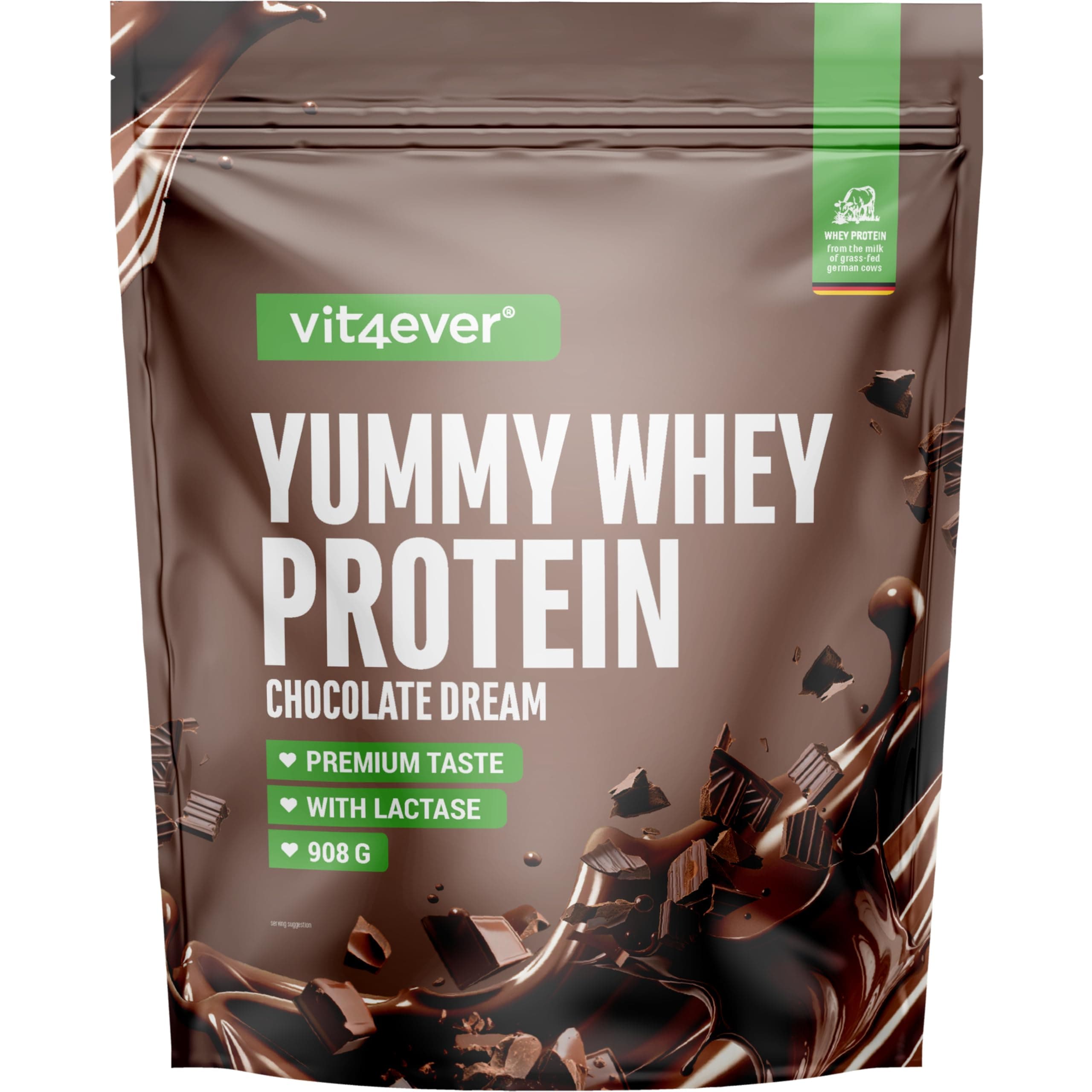 Yummy Whey Proteinpulver - Chocolate Dream - Premium Eiweiß Shake