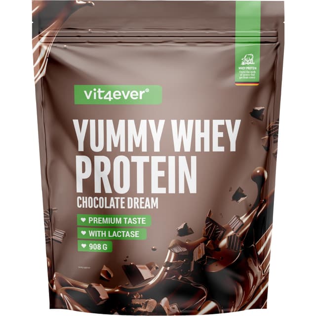 Yummy Whey Proteinpulver - Chocolate Dream - Premium Eiweiß Shake