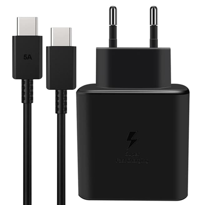 🔋🔌 45W Ladegerät USB C Schnellladegerät mit Ladekabel für Samsung Galaxy und mehr