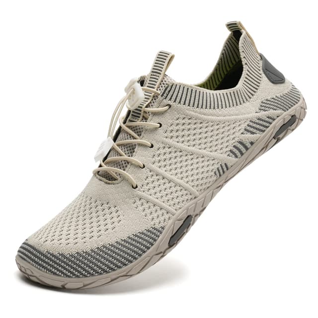 🌊🦄 IceUnicorn Strandschuhe Badeschuhe Damen Herren Schwimmschuhe Aquaschuhe Sommer Schnell Trocknend Surfschuhe 39 EU Beige - Angebot
