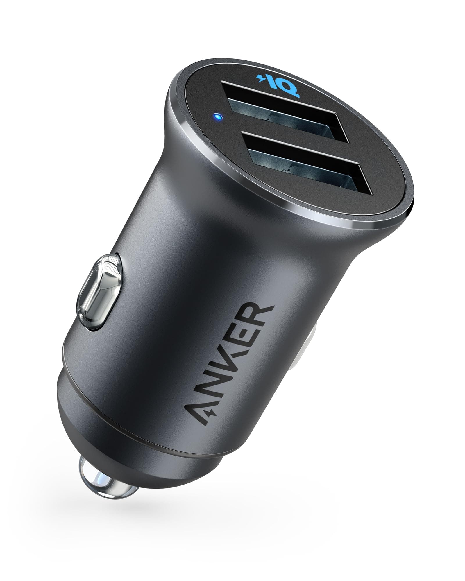 🔋🚗 Anker 24W Auto Ladegerät für iPhone und mehr - Schwarz