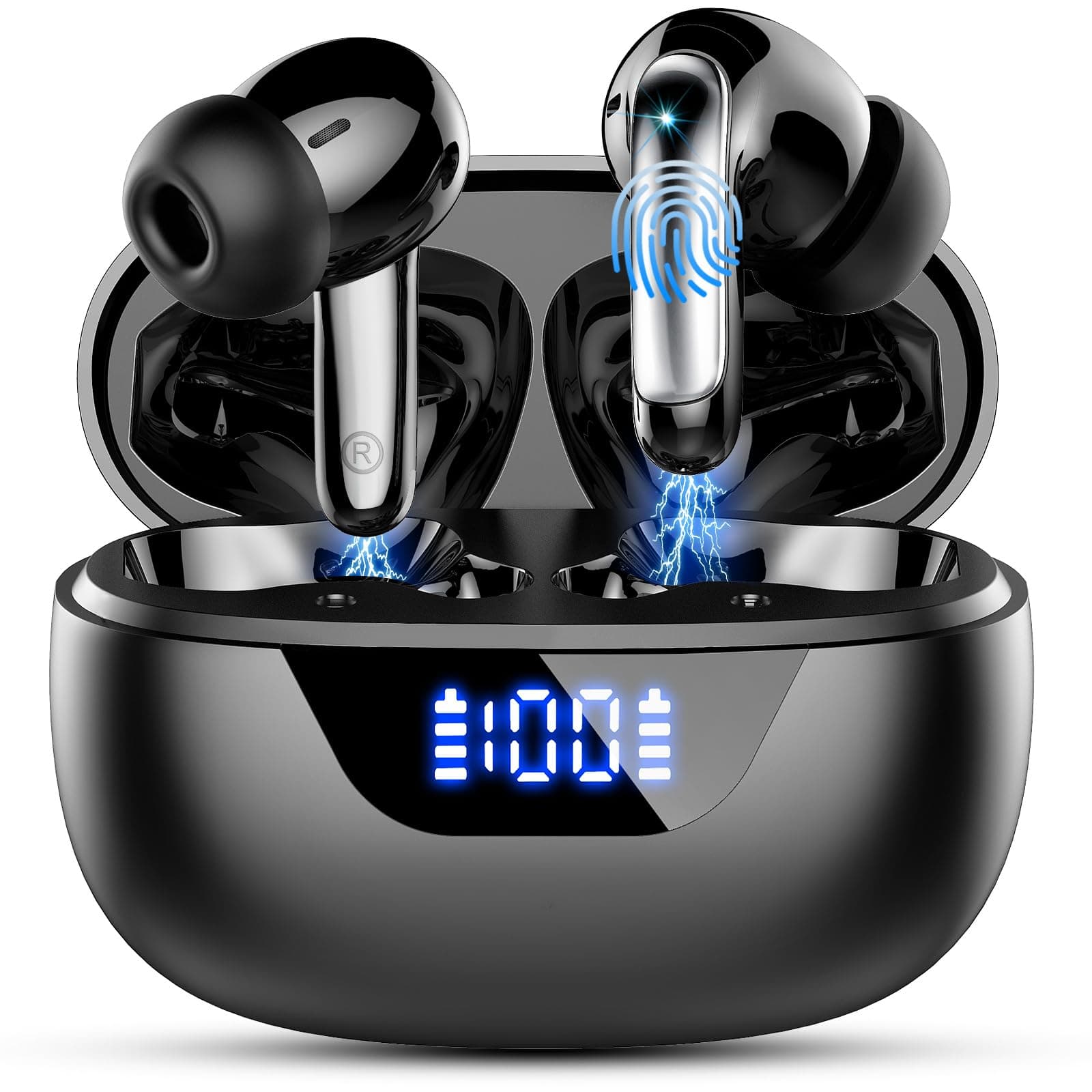 🎧 Bluetooth Kopfhörer - Kabellos und Wasserdicht - 48 Std Spielzeit - Hi-Fi Stereo 🎶