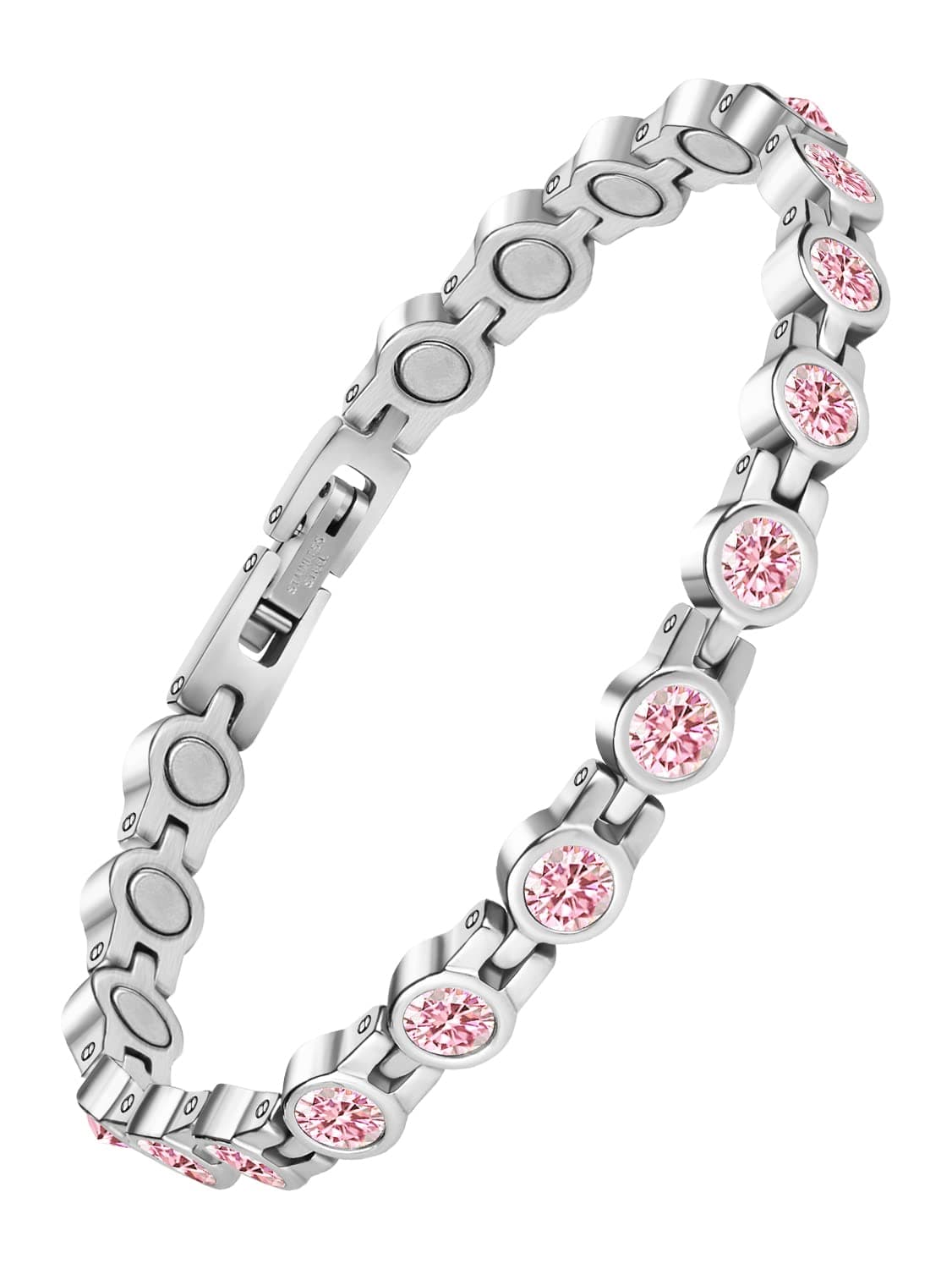 🎁 Exklusives Angebot: Pinkes Jeroot Magnetarmband für Damen 🌟