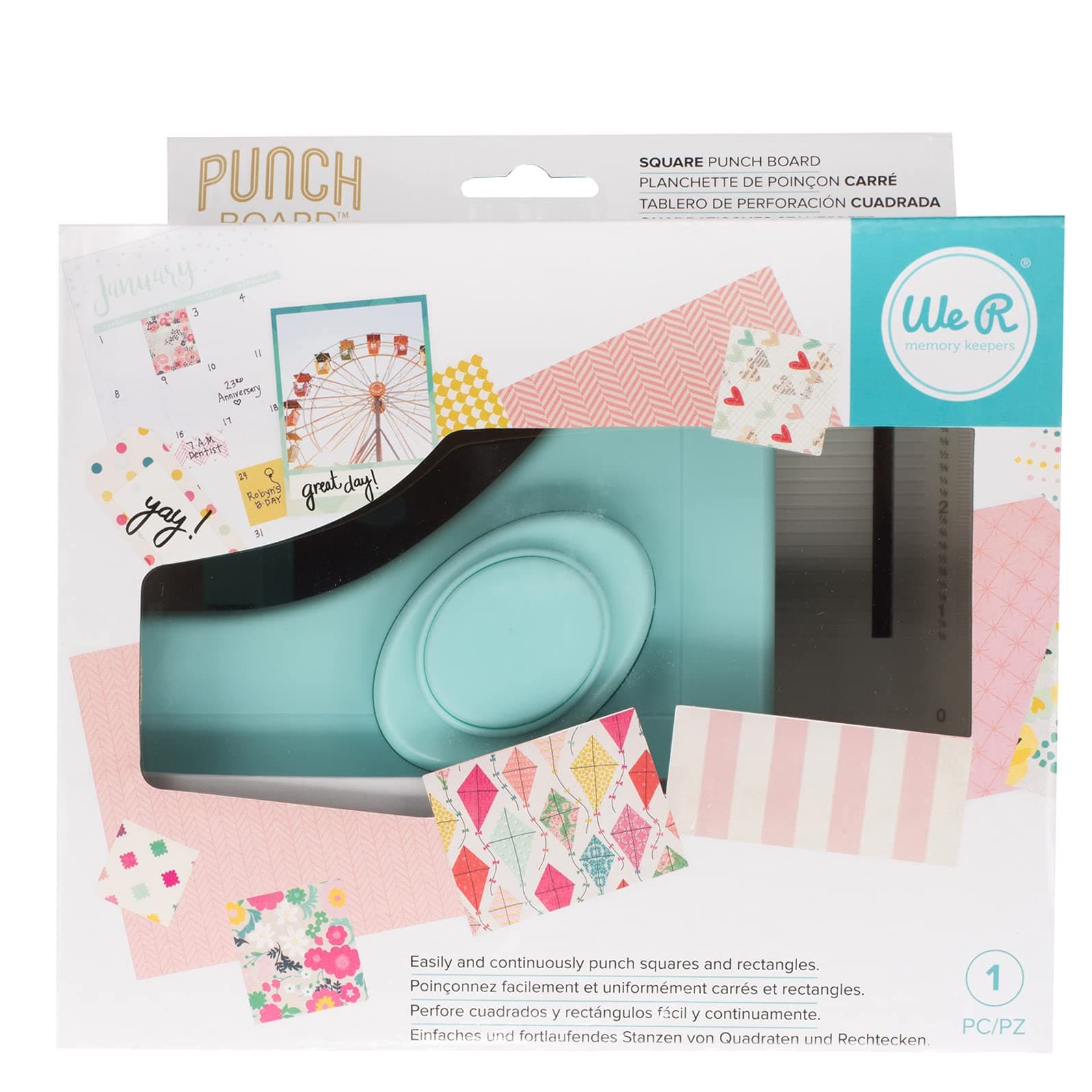 🛍️ Angebot: We R Memory Keepers Square Punch Board 🎨