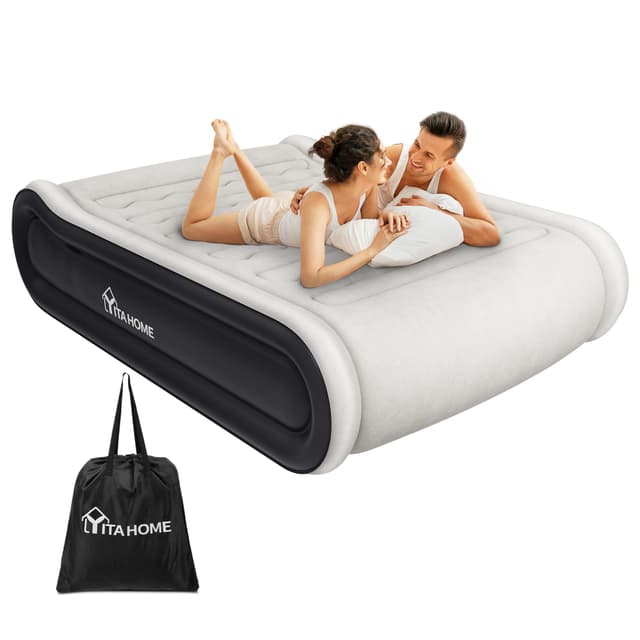 YITAHOME 2x1,5m Deluxe Luftmatratze Selbstaufblasend 2 Personen 🛏️🌟