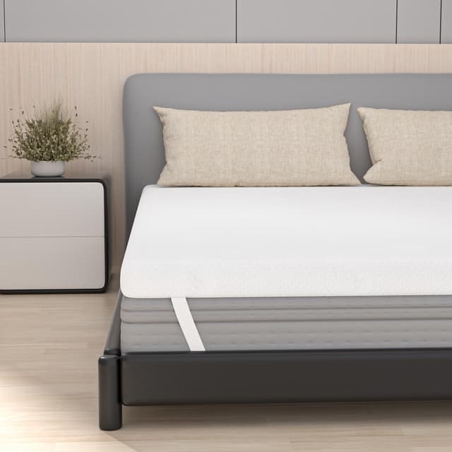 🌟 FRIDEKO 8cm Höhe Matratzentopper 140x200cm - H2&H3 Gel Memory Foam Topper
