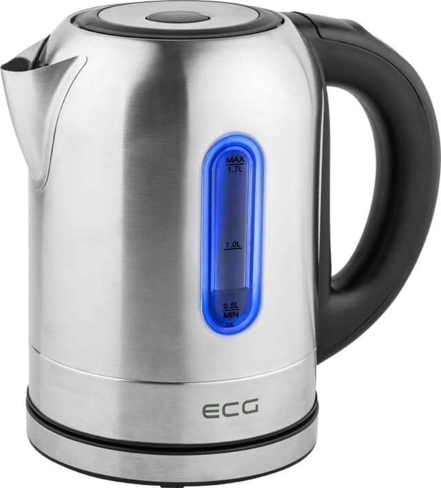 🔥 ECG RK 1785 Colore Wasserkocher, 1,7 Liter, Rostfreier Stahl 🔥