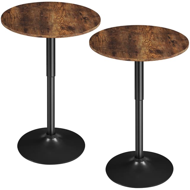 🌟 Deal des Tages! Yaheetech 2er Set Bartisch Stehtisch 🍻